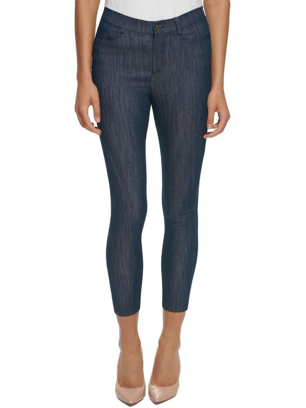 Tommy Hilfiger Womens Ankle Slim Fit Skinny Jeans Denim Pants Blue Size 8 NWT